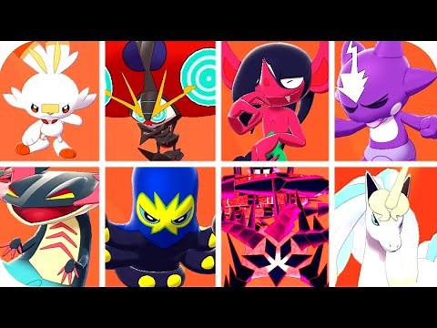 Pokémon Sword & Shield : All New Attack Motion (HQ)