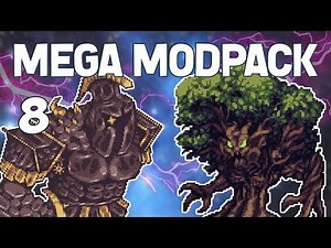 Terraria # 8 VINEWRATH BANE! Mega Modpack Let's Play