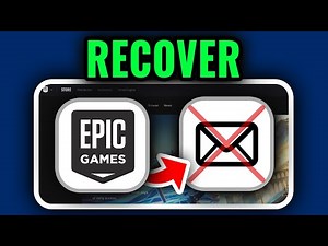 Recover Epic Games Account When You Lost Email Access (2026) | Very Easy!
