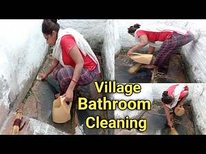 Village Bathroom Cleaning।।Indian Bathroom Cleaning in Desi Style।।MY REAL LIFE STYLE CLEANING
