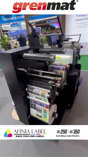 Tek Makinede Tüm İşlem:Afinia DC250-DC350 #AfiniaLabel #DC250 #DC350 #EtiketKesim #machine #sticker