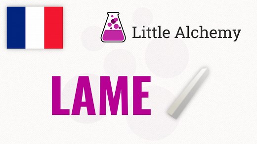 lame - Little Alchemy Solution