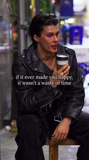 if it ever made you happy it wasn’t a waste of time | happy