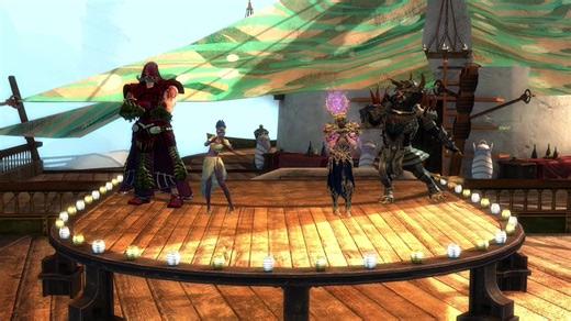 Bring your fiercest fit to Fashion Week! A legendary look deserves a Legendary Weapon, and for the first time ever, that’s the Grand Prize in our #GuildWars2 Fashion Contest. Step onto the runway and claim your legend. https://en-forum.guildwars2.com/gallery/category/17-fashion-week-gwamm/ | Guild Wars 2