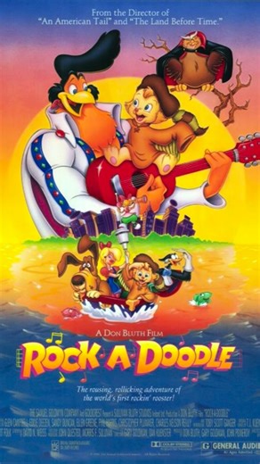 VintageInspiredbyJackie on Instagram: "I just know half of y’all think I made this movie up 😅 Rock-a-Doodle (1991) — a singing rooster who saves the world from darkness?! ICONIC. Drop your “wait-was-that-real?” childhood movie below 👇 #90sKids #CartoonClassics #NostalgiaReel #RockADoodle #MovieMemories"