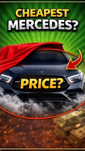Cheapest Mercedes Car 😱 | Luxury at Lowest Price! #mercedes #mercedesbenz
