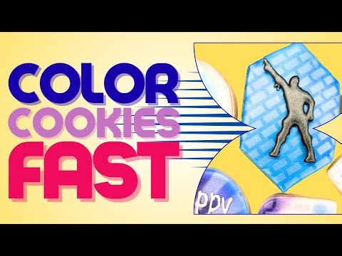 Airbrushing Royal Icing Transfers Easy Cookie Decorating Hack