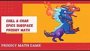 Prodigy Math Game | Battling with Chill & Char in the EPICS Subspace (Water Pet)