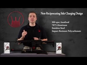 Devil Dog Concepts' Side Charging Handle System; the HARD CHARGER