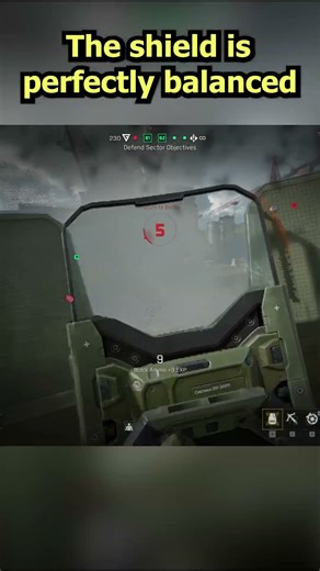 The shield is perfectly balanced | #deltaforce #deltaforcegame #deltaforceconsole