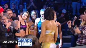 1M views · 10K reactions | The interruptions continue tonight as the WWE NXT Women and WWE SmackDown Women BATTLE! | WWE | Facebook