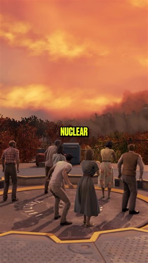 What If You Don’t Make It To The Vault Before The Nuclear Strike In Fallout 4? #fallout #fallout4 #gaming #funfact #lore