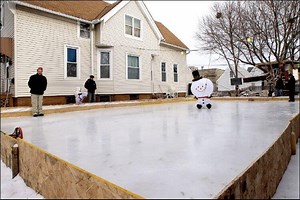 How to Make a DIY Ice Rink in Your Backyard