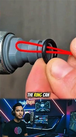 The Easy Trick to Insert Rubber Rings Without Struggle! #lifehacks #reallifehacks