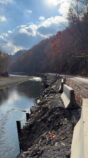 Part of the road that goes to Big creek was washed out when hurricane Helene, I think is easier going thru hwy 32 than taking I-40 | I Love The Smoky Mountains