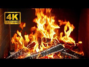 🔥 4K Fireplace Screensaver: Pure Crackling Logs & Deep Sleep (12 HOURS)