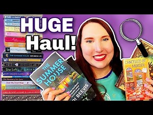 HUGE Mystery & Thriller Book Haul 📚 Used Books, Book Mail, Library Book Haul