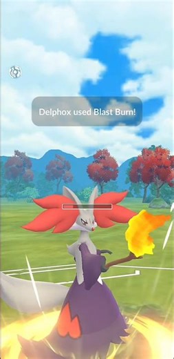 ✨️I Used Delphox In Ultra League of Pokémon Go After Long Time✨️| #shorts #gaming #pokemon