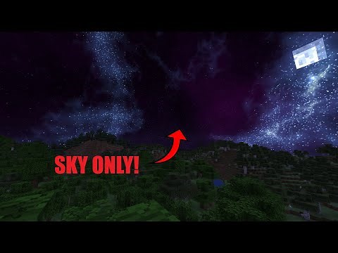How to Download Philza's Sky Texture Pack (Sky Only)