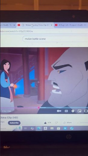 Disney Pixar’s A Bugs Life Mulan Saves Flik Away From Hopper