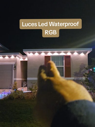 Luces Led Waterproof RGB #decoration #outdoorlighting #ledlights #rgblights