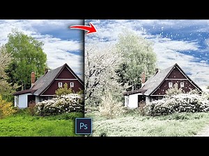 How To Add Snow In Photoshop (2 Min) | Snow Effect Using Channels
