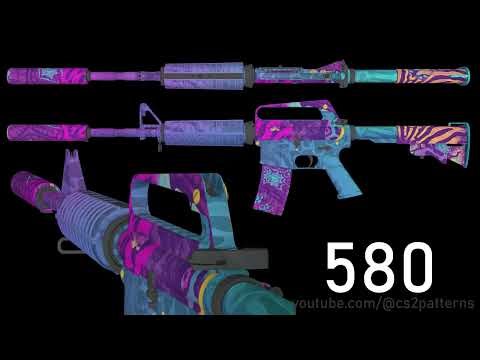 M4A1-S | Party Animal - ALL 1000 PATTERNS CS2