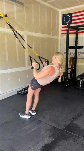 My Wife’s Favorite Garage Gym Tool? 💪😂 TRX Suspension Trainer!