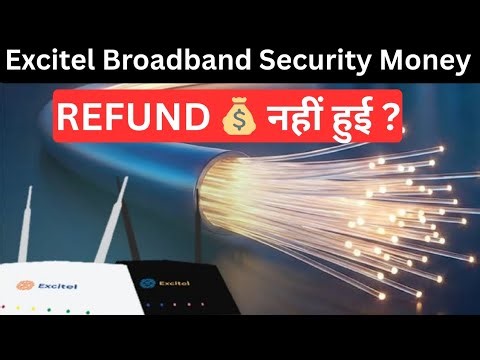 how to back security money 2000 refund excitel wifi || Excitel wifi || Vlogi Tomar