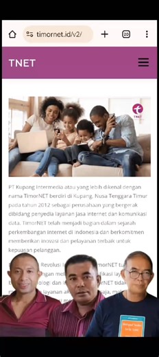 Perusahaan Bill Radja Pono tanpa NOC bertahun tahun dimenangkan Frederik Christian Purwanto Koenunu & Bung Eman melalui proses manipulasi & monopoli. Uniknya lagi stlh tercium permainan busuk, baru dgn panik Bill buatkan landing page utk Timornet! Mirisnya cm modal menggunakan OnePress Themes alias landing page gratisan. Dari tampilan website sudah mengundang decak kagum 😂😁 Itulah hebatnya Bill, Ed & Sang PPK Eman. Fee kencang mengalir deras utk Kadis & PPK bertahun-tahun. Bung Eman sgt loyal 