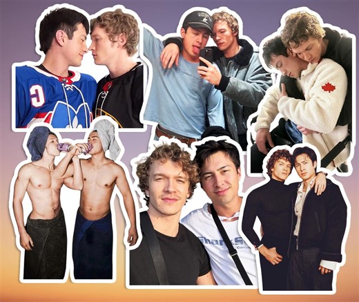 Connor Storrie and Hudson Williams Stickers, Waterproof, Glossy Vinyl Decals - Etsy