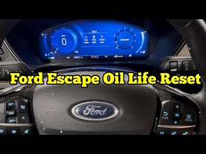 Come resettare la spia dell'olio della Ford Escape 2022
