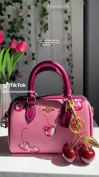 Unboxing the Cutest Cherry Charm from Coach