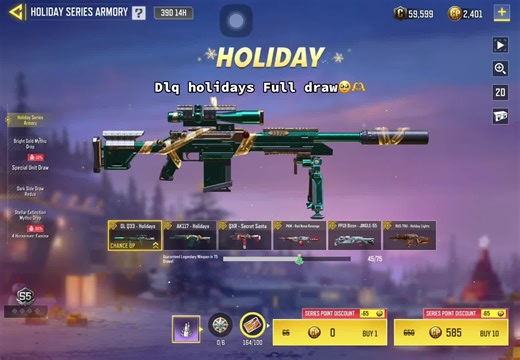 Dlq Holidays Full Draw: Celebrate with Sniper Gameplay
