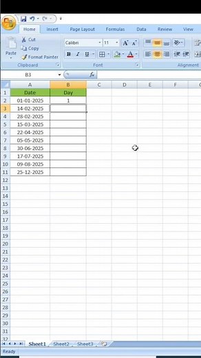 How to use Day formula in Excel | Excel Tips & Tricks | Excel Basics #excel