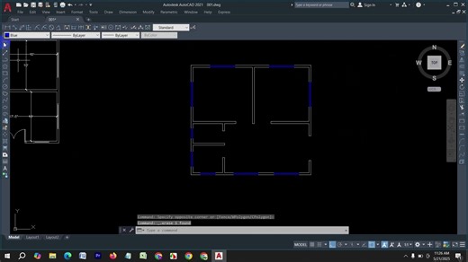 How To Convert 2D floor plan into 3D in AutoCAD | Engr Momin Ahmed