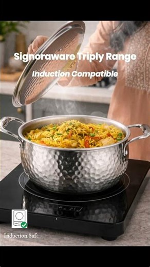 Gas Finished? Switch to Induction | Induction Compatible Tri-Ply Cookware | Signoraware