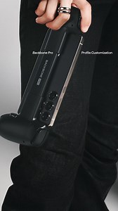 Backbone on Instagram: "Dial in your precision. The Backbone Pro profile customization feature lets you fine tune every press—because milliseconds matter. #BackbonePro"