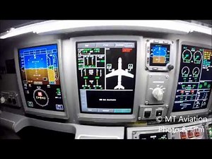 Embraer 175 flight deck tour