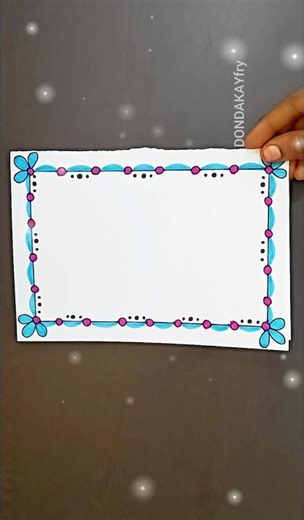 10 Border designs|Project work design borders|Project work border designs|Easy project work designs|