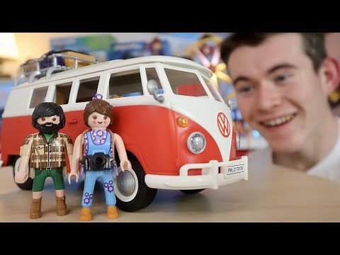 Playmobil VOLKSWAGEN combi T1 - playmobil camping car