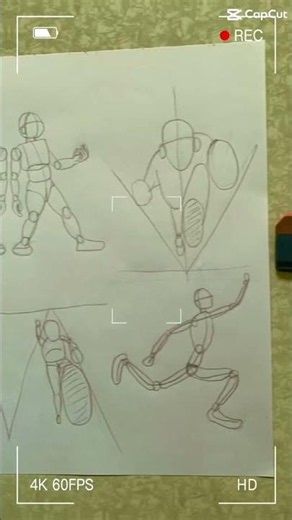 Effect on my traditional draw human_shape sketchbook