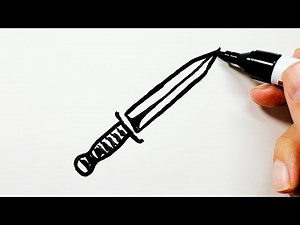 How to Draw a Dagger