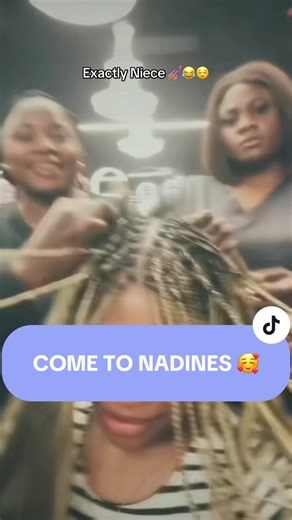 Fast Knotless Box Braids at Nathan's Hair Braiding