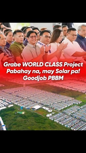11K views · 1.5K reactions | Napakagaling ng Pangulo – Pabahay na, may solar renewable energy pa! Binisita ng Pangulo ang socialized housing project sa Cavite upang personal na tingnan ang pagpapatayo ng mga yunit at ang integrasyon ng grid-connected rooftop solar power system. Ang “Ningning” project sa Pasinaya Homes Prime Central sa Barangay Sabang ang kauna-unahang proyekto sa bansa na may kapasidad na hanggang 6.5MWp mula sa solar installations. | Ilocano Marcos Loyalist | Facebook