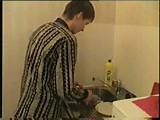 Russian Mom and Boy in Kitchen.flv