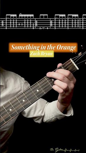 Something in the Orange - Zach Bryan | TABS Tutorial - Dr. Guitar