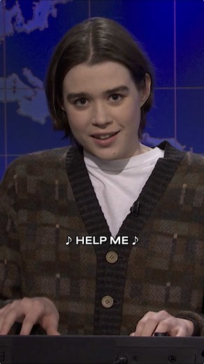 Jane Wickline (Sabrina Carpenter) Sings at the Desk