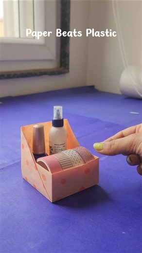 DIY Paper Desk Organizer ✨