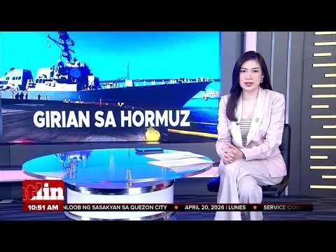 Iranian vessel na nagtangkang lampasan ang harang ng Amerika, inatake | Frontline Express